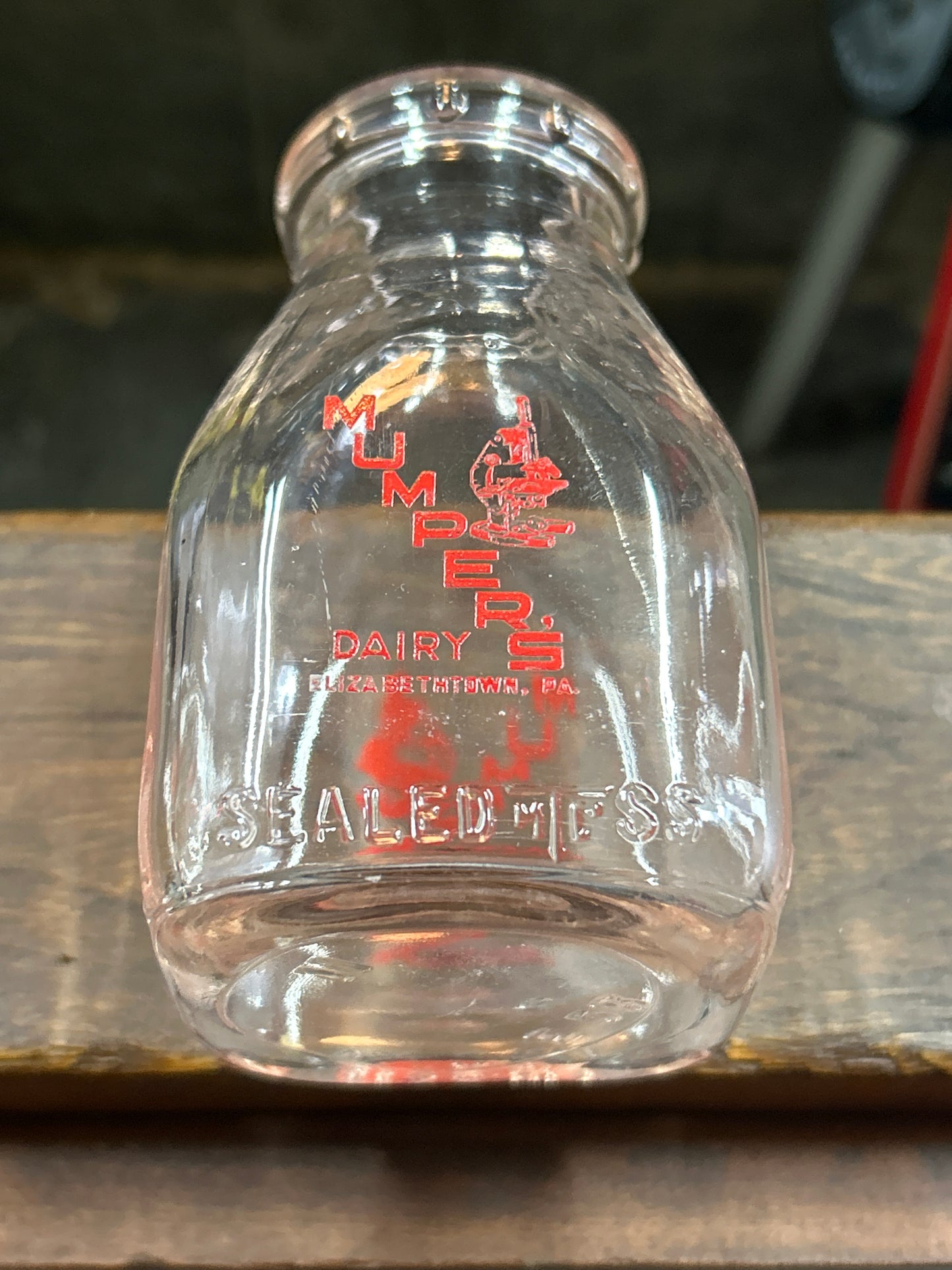 Mumpers Milk Bottle Pint Bottle