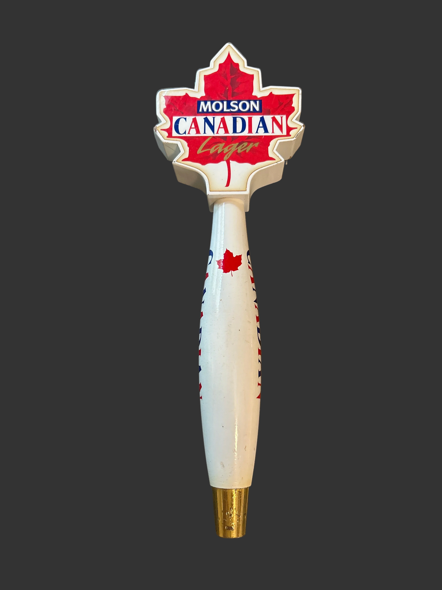 Molson Canadian Tap Handle-Wood