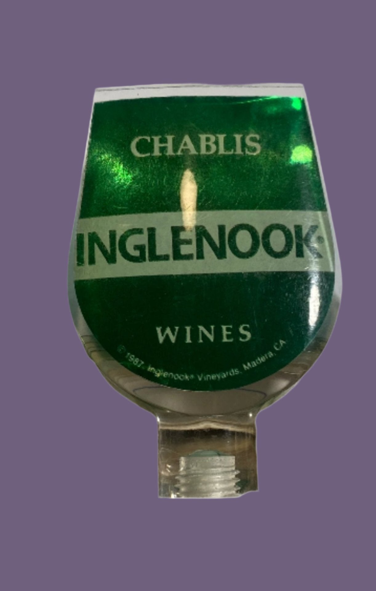 Inglenook Chablis Wines Tap Handle