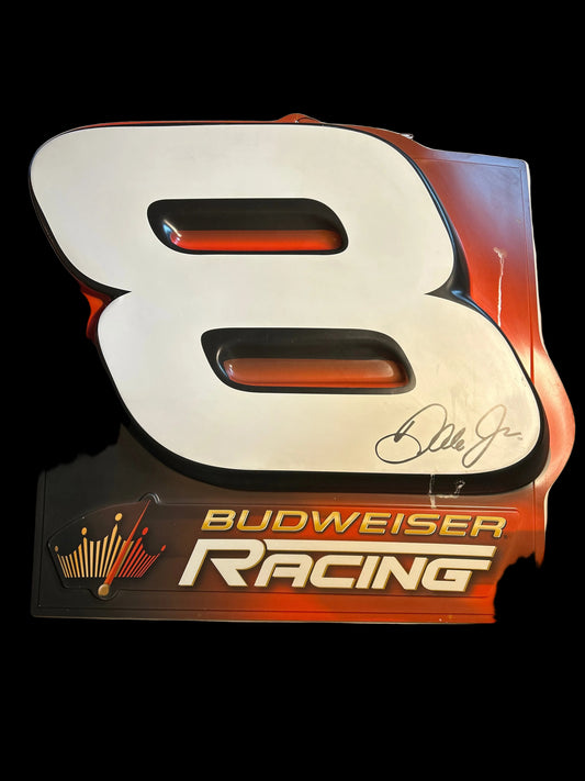 Budweiser Racing 3D, 2 Sided Sign