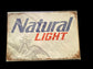 Natural Light Anheuser-Bush Tin Sign