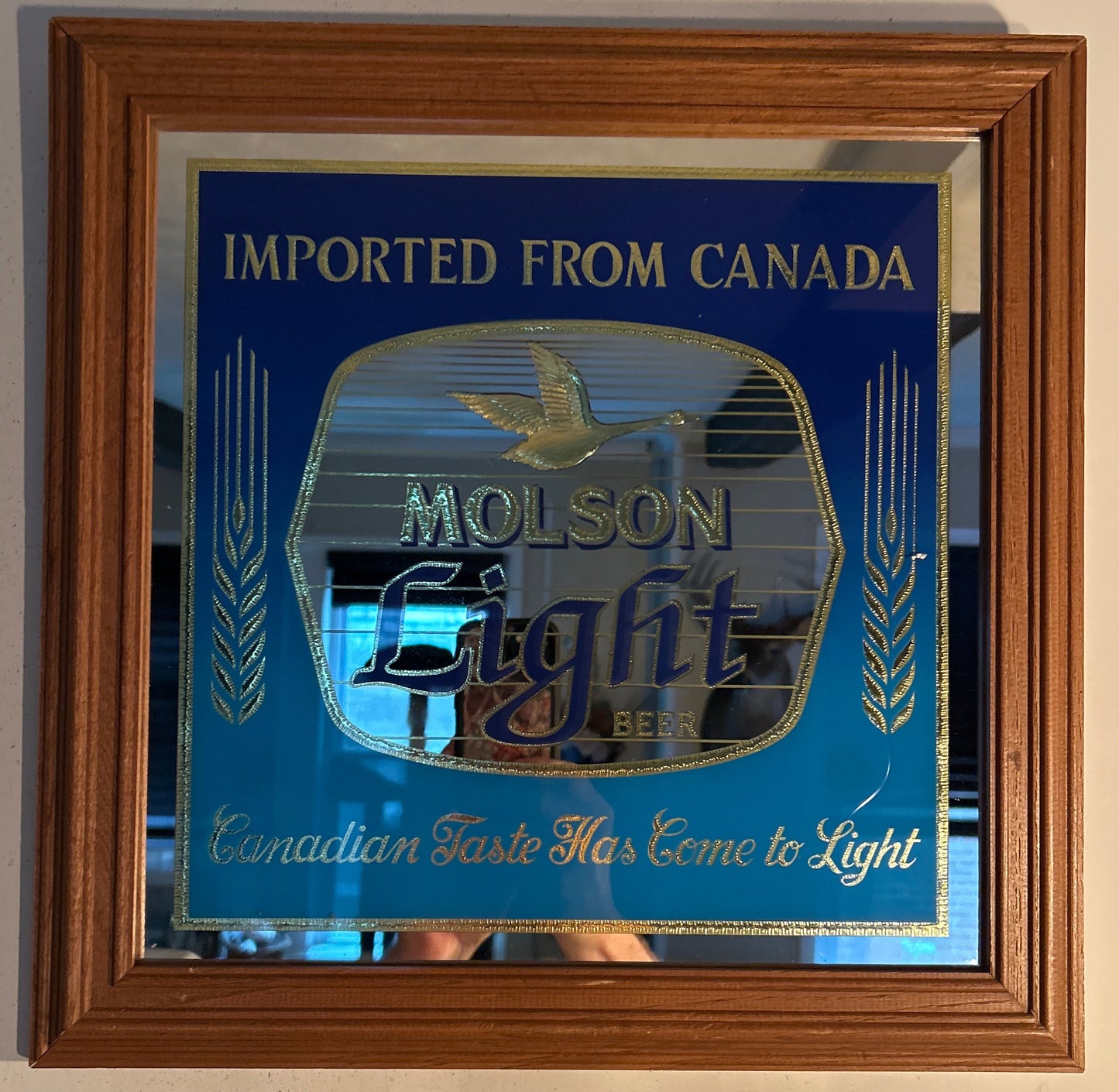 Molson Light Advertising Mirror