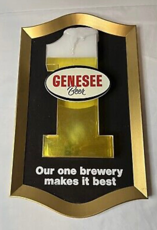 Genesee #1 Beer Sign