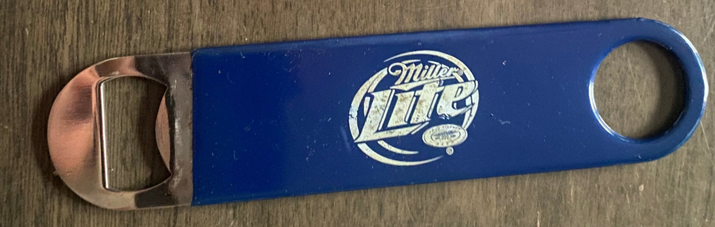 Miller Lite Opener Blue