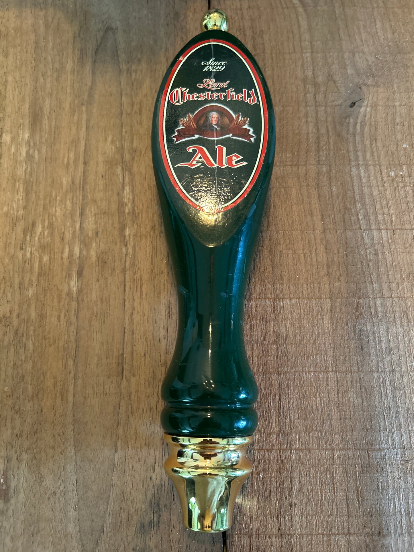 Yuengling Lord Chesterfield Ale Wooden Tap Handle