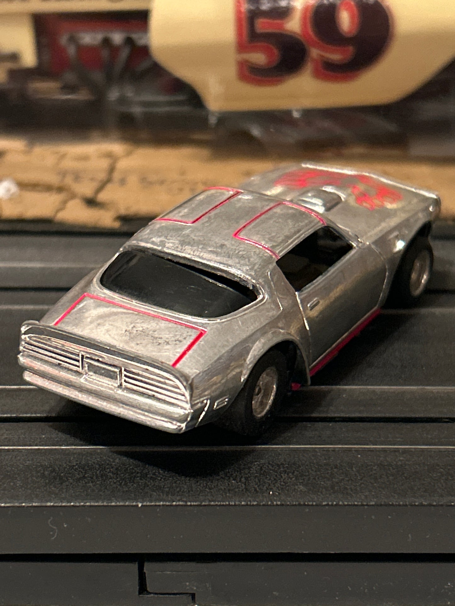 Tyco Firebird Chrome Slot Car