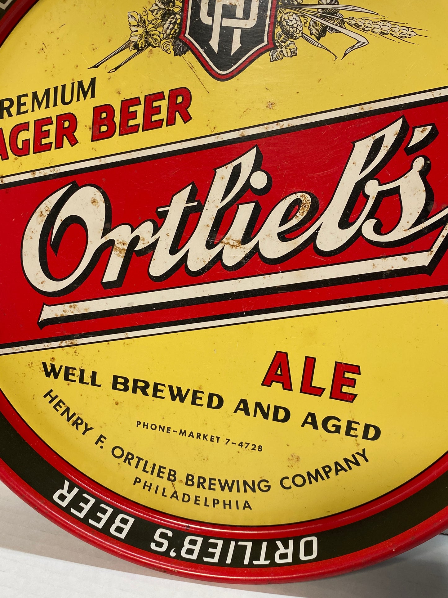 Ortliebs Premium Lager Beer Tray