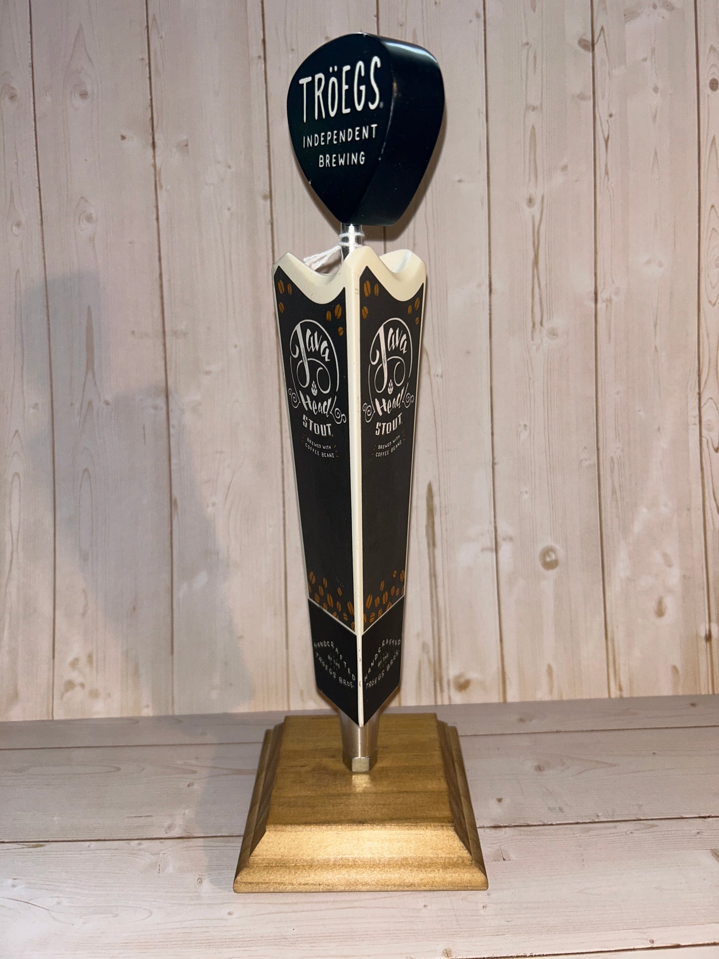 Troegs Java Head Stout Tap Handle