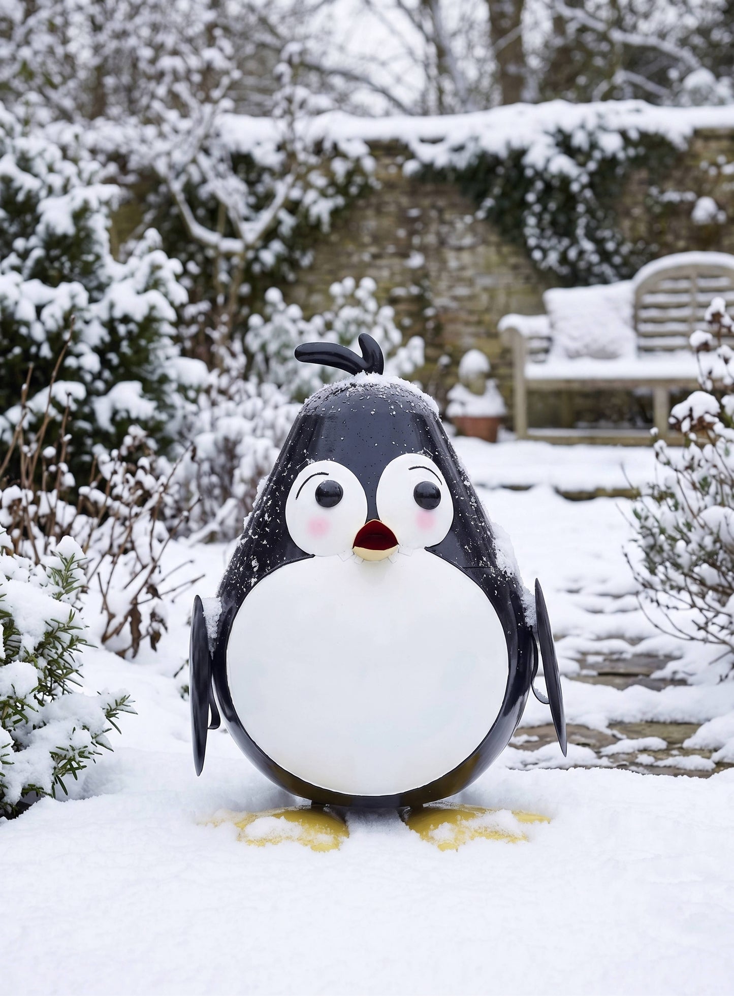 Waddles The Penguin Porch Greeter
