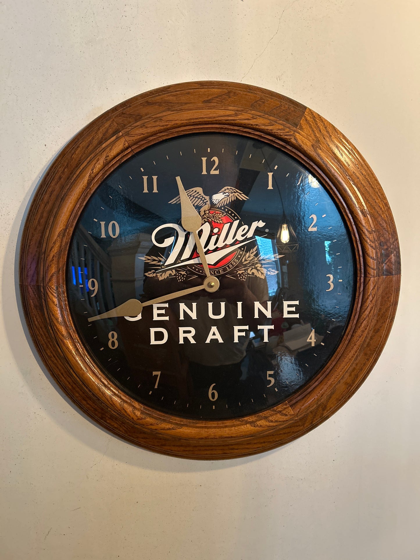 Miller Genuine Draft Clock