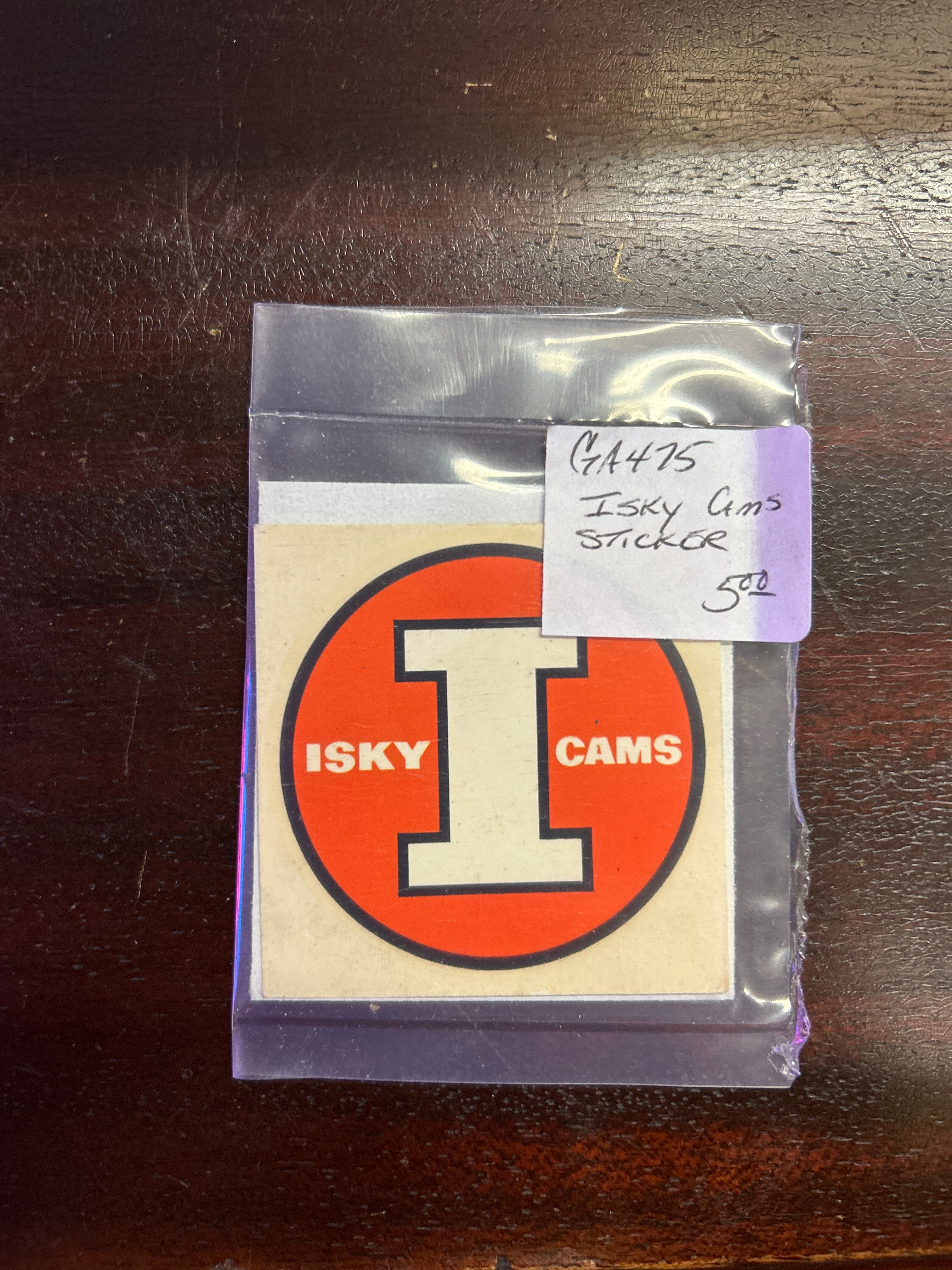 Isky Cams Sticker – AnTiki G's