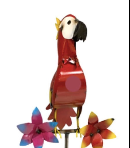 Parrot On Stand