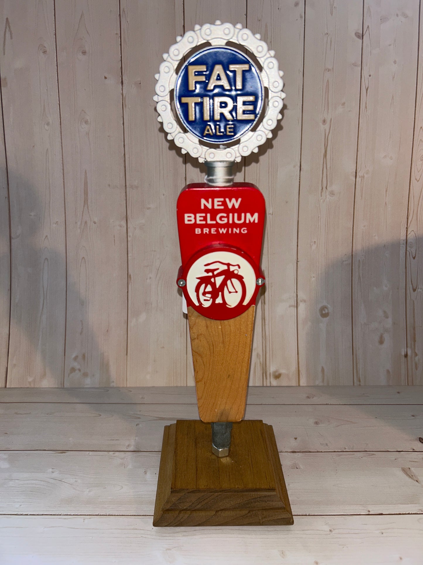 New Belgium Fat Tire Tap Handle