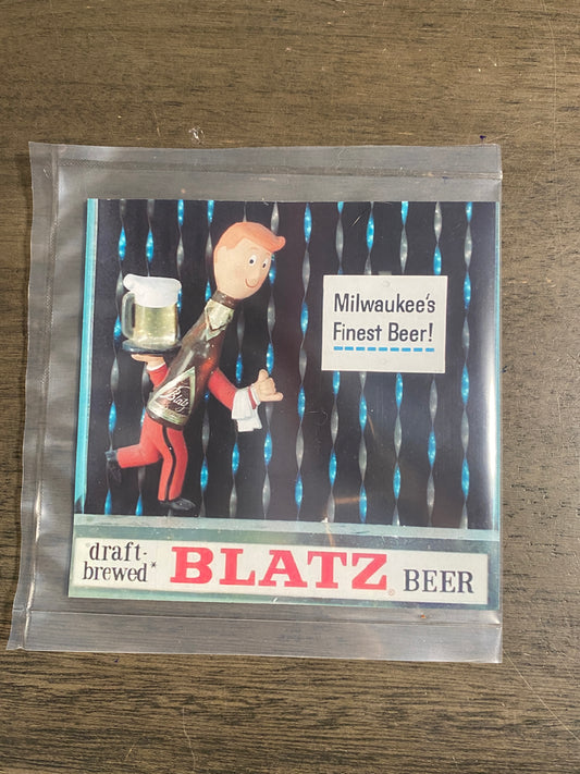 Blatz Beer Bottle Label Magnet