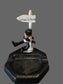 Cast Iron Drunk On Lamp Post Ash Tray