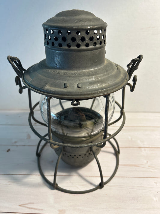 Adams and Westlake Penna. Railroad Lantern