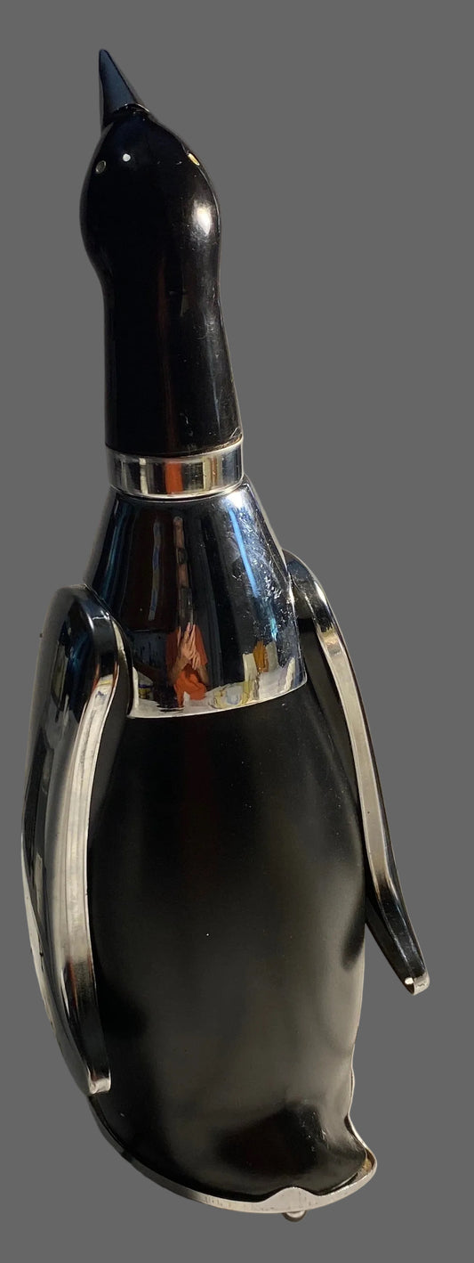 Vintage Penguin Decanter