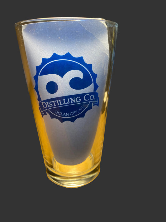 Ocean City Beach Vodka Pint Glass