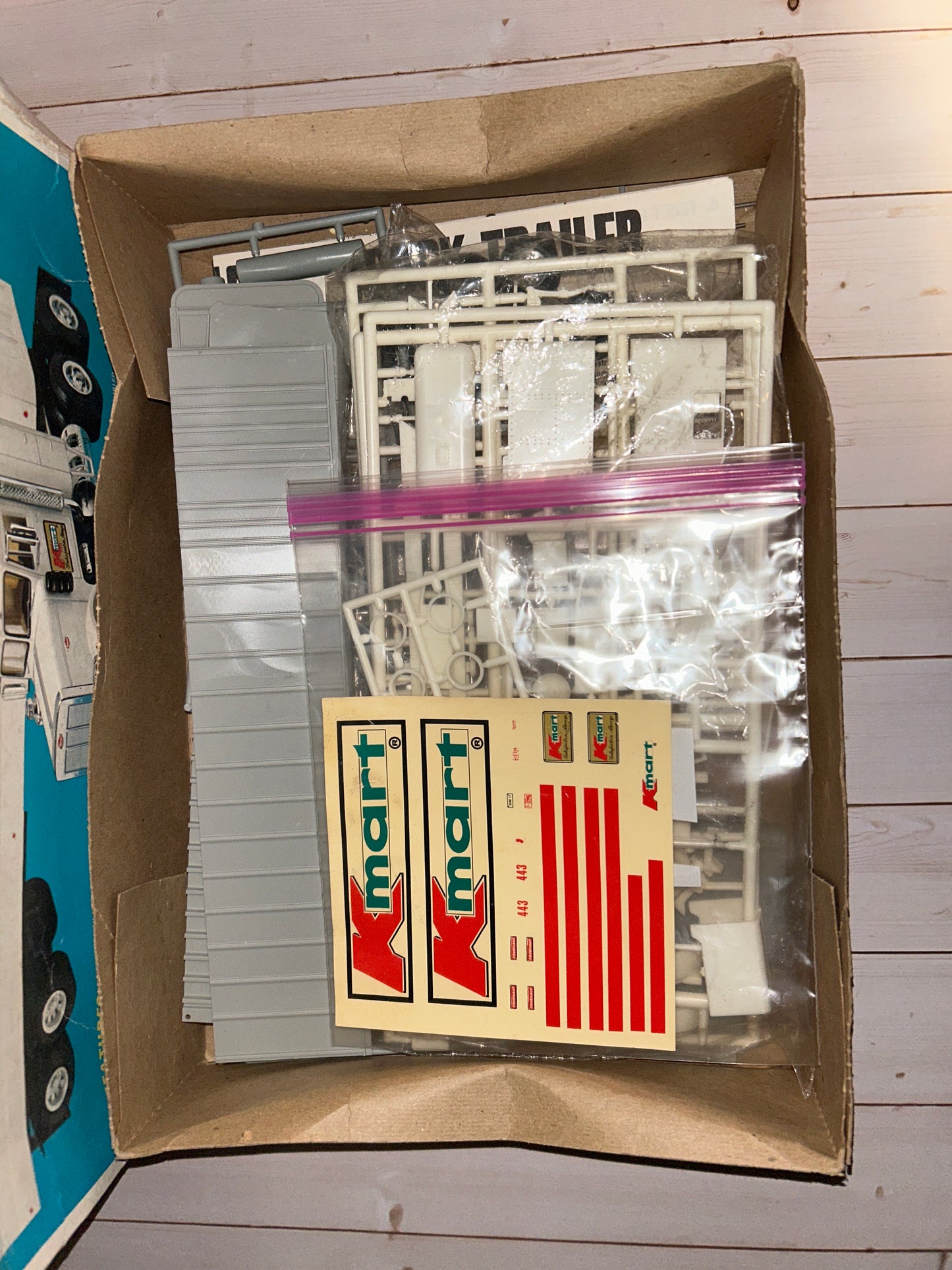 AMT Kmart Truck and Trailer Set Model Kit