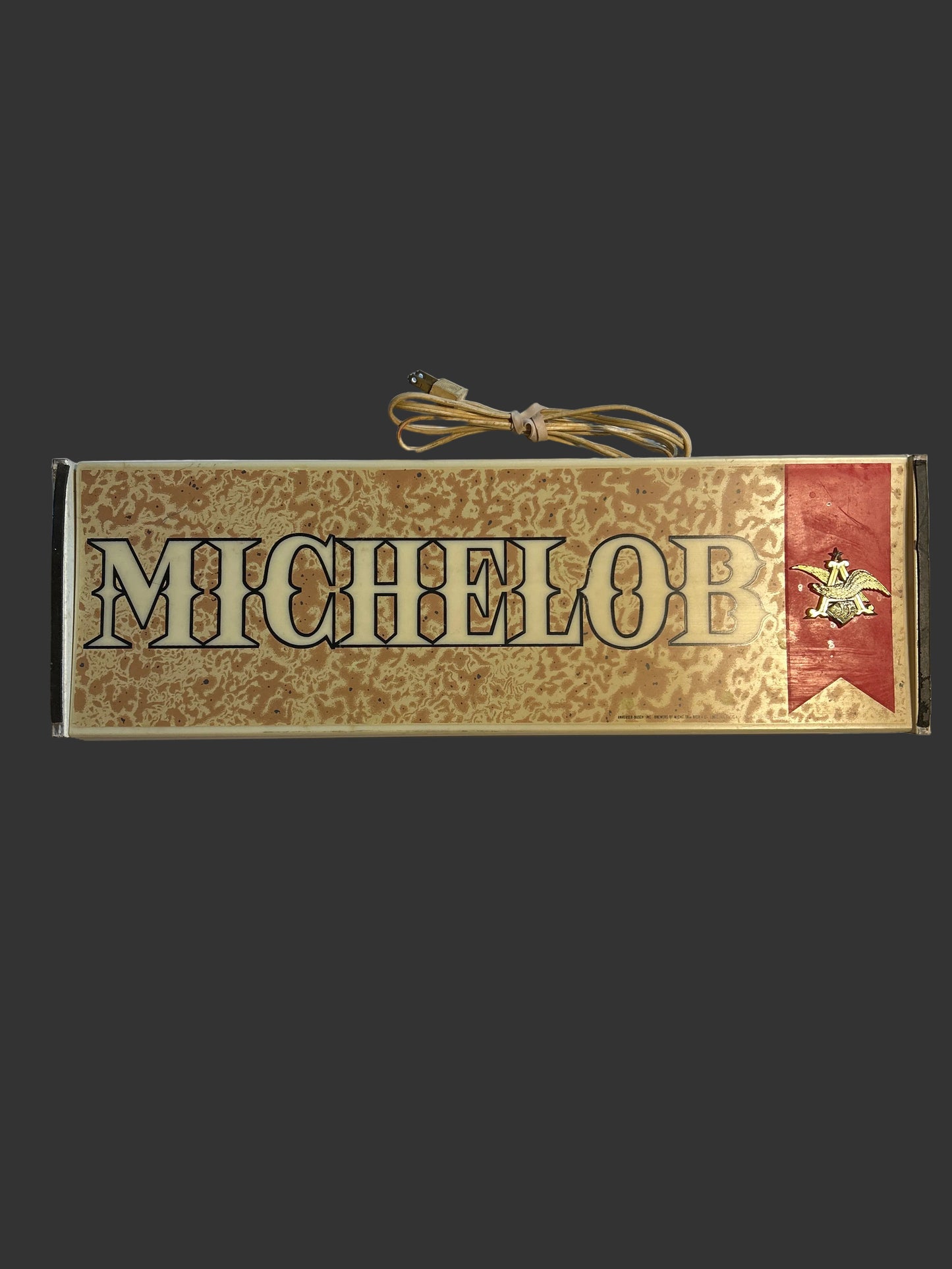 Vintage Michelob Beer Metal Lighted Sign