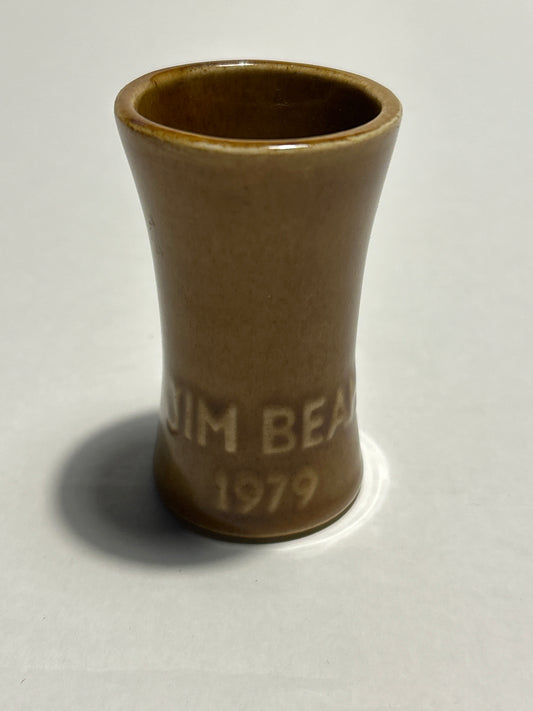 Jim Beam 3” Ceramic Shooter-Brown