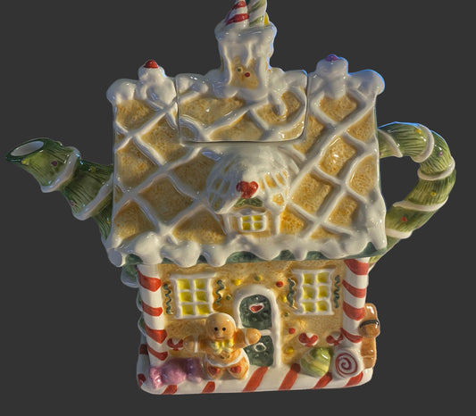 Gingerbread Tea Pot