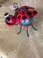 Lady Bug Metal & Glass
