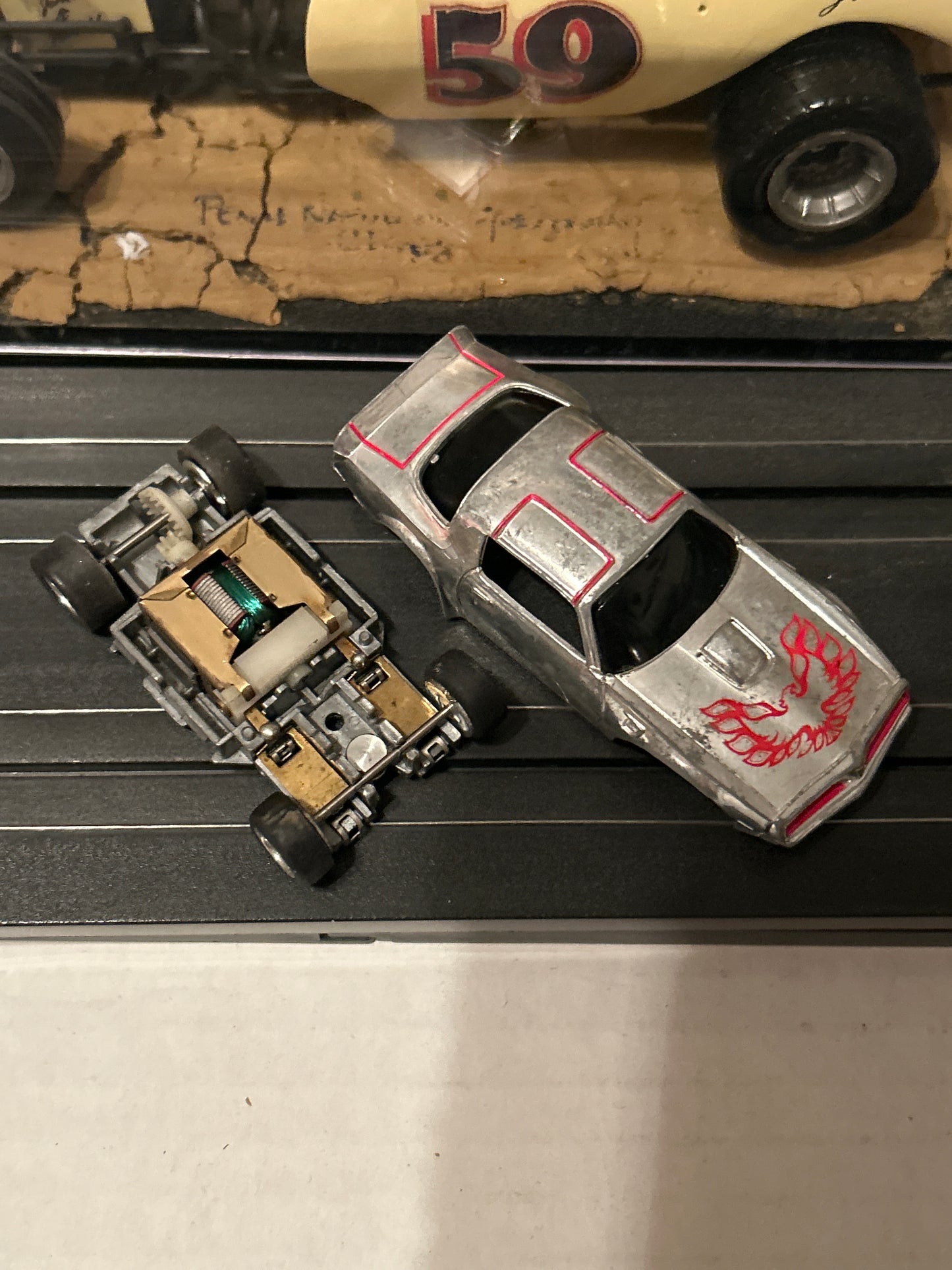 Tyco Firebird Chrome Slot Car