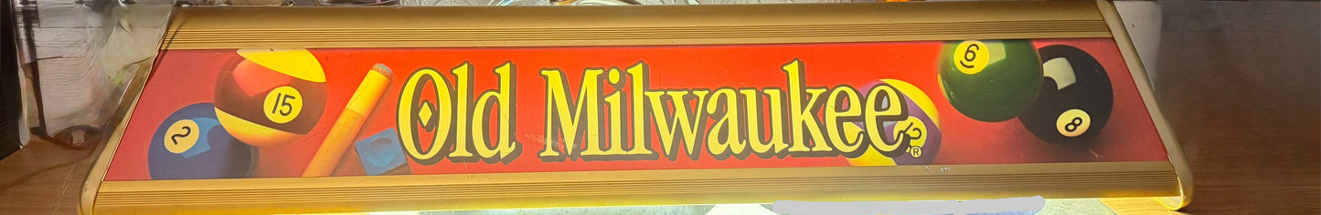 Old Milwaukee Billards Light