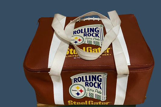 Rolling Rock Extra Pale Steel Gater Soft Cooler