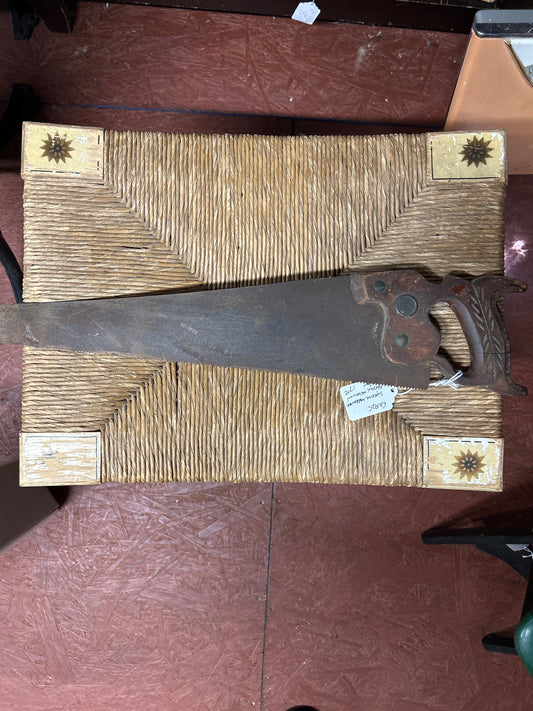 Hand Saw-Warranted Superior-Keystone Medallion