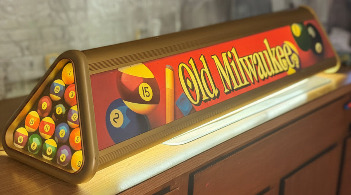 Old Milwaukee Billards Light