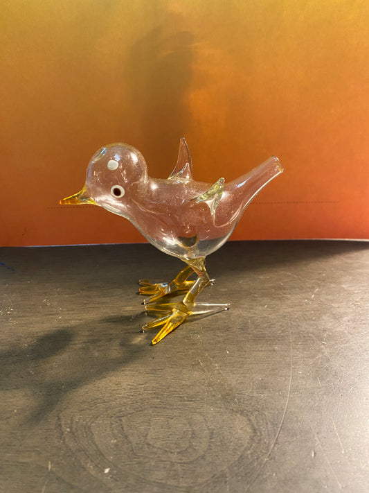 Minature Bols Glass Chicken Decanter