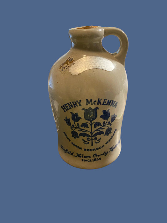 Henry McKenna Sour Mash Bourbon Whiskey Jug