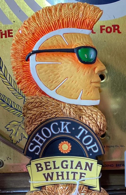 Shock Top Belgian White Tap Handle