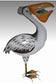 Tin Pelican W/Fish