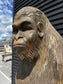 7 ft. Wood Carved Bigfoot