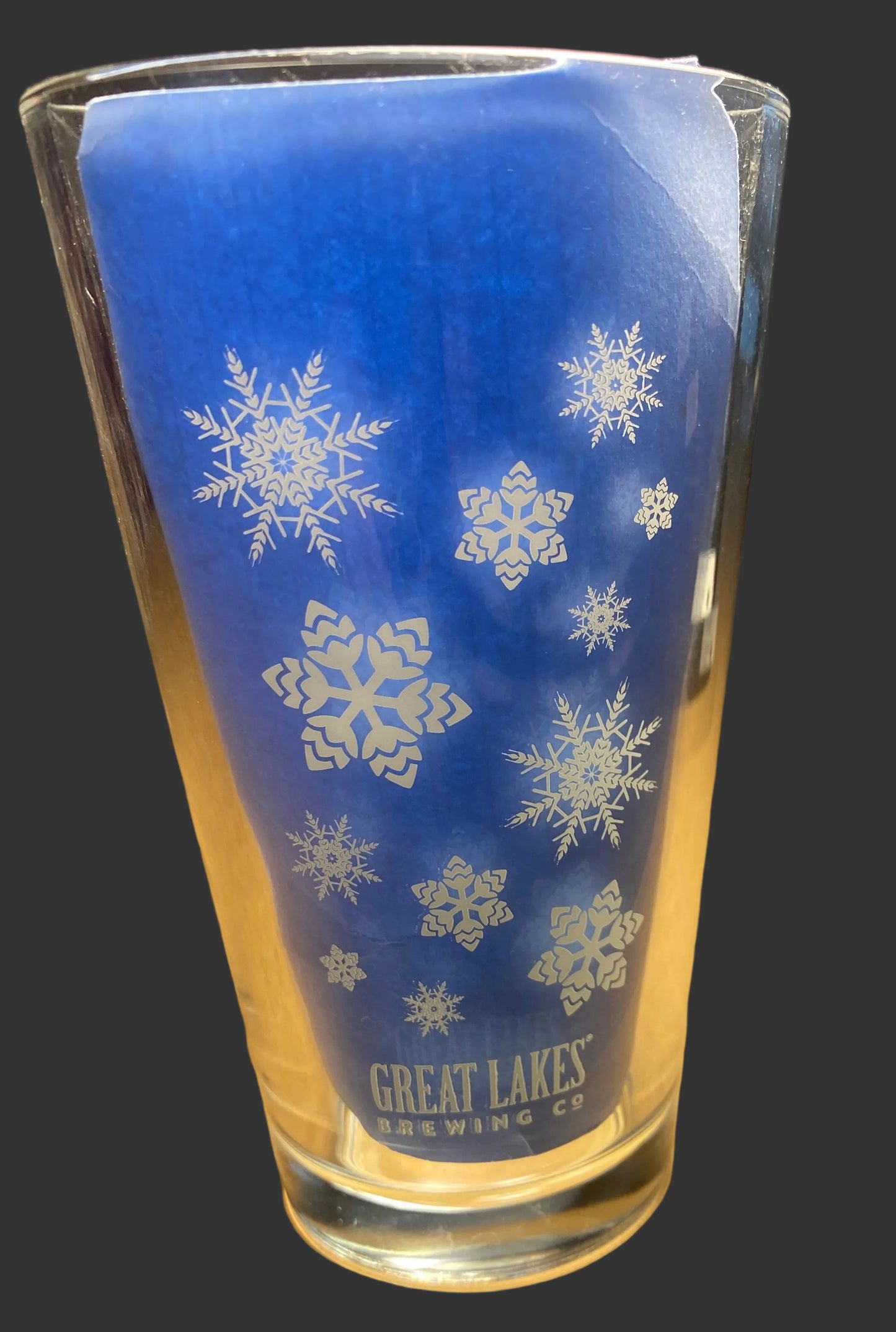 Great Lakes Brewing C0. Christmas Ale Pint Glass