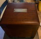 Wooden Pipe & Tobacco Humidor Stand