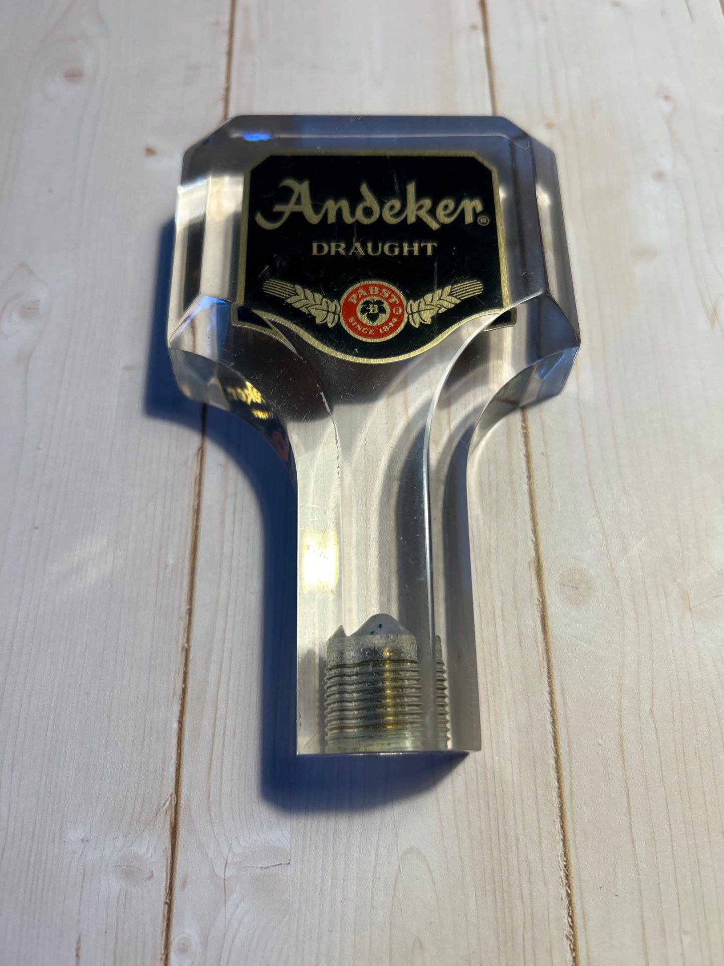 Andeker Beer Acrylic Tap Handle
