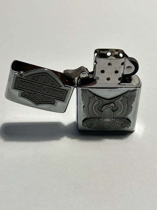 Harley Davidson Eagle Logo Zippo Lighter-2001