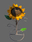 Sun Flower On Stand