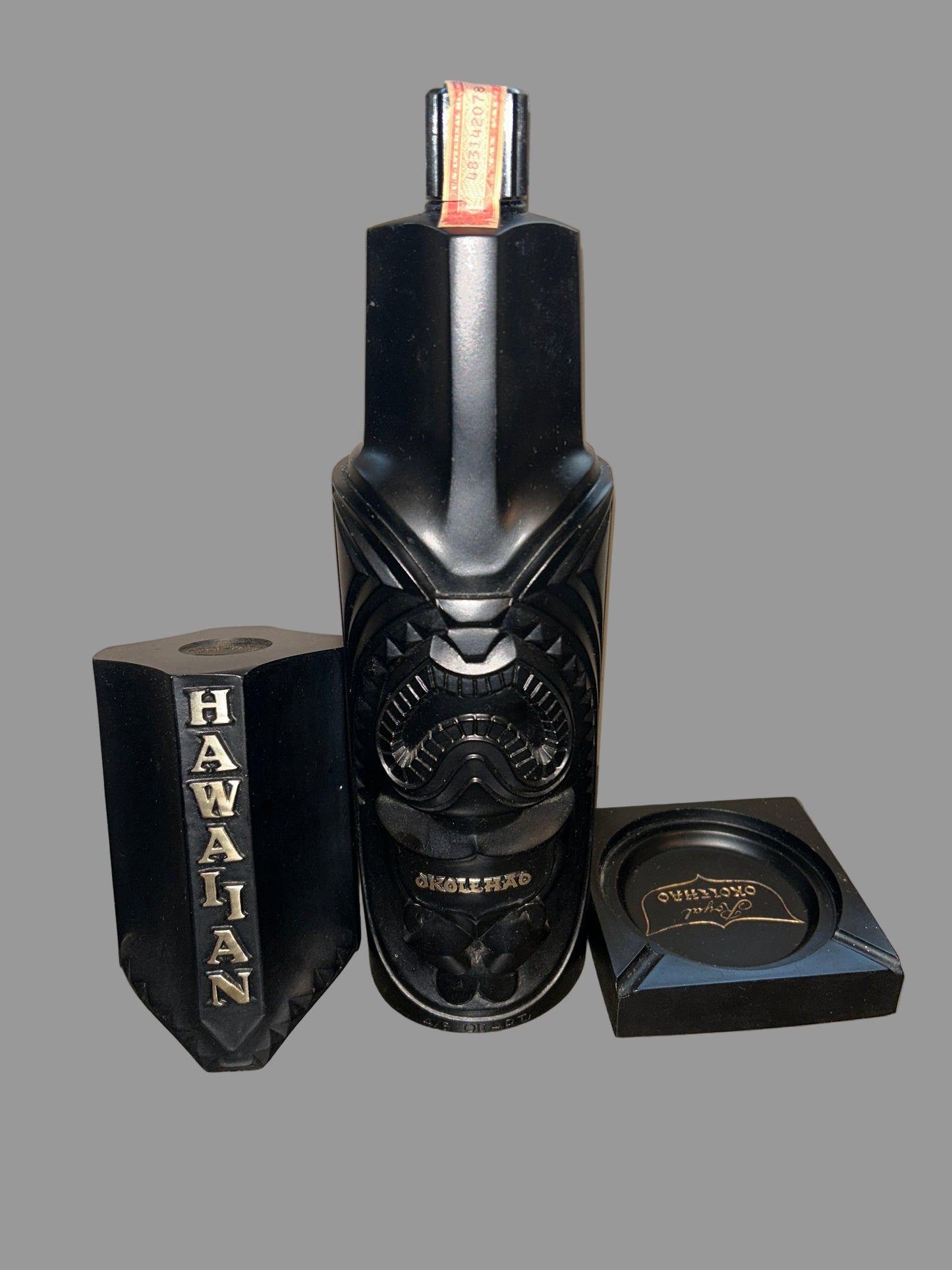 Hawaiian Royal Okolehao Liquor Bottle