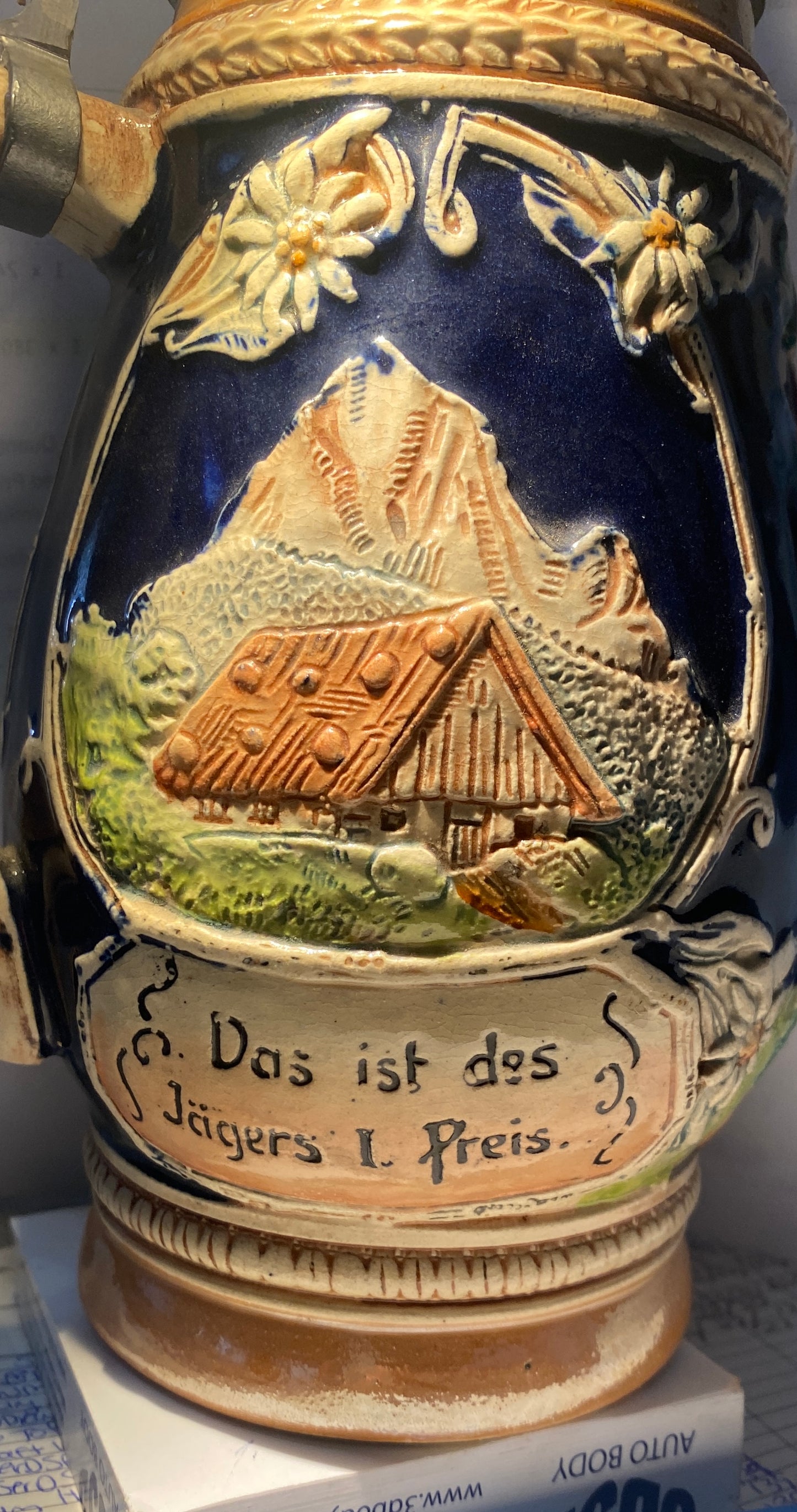 German Beer Stein