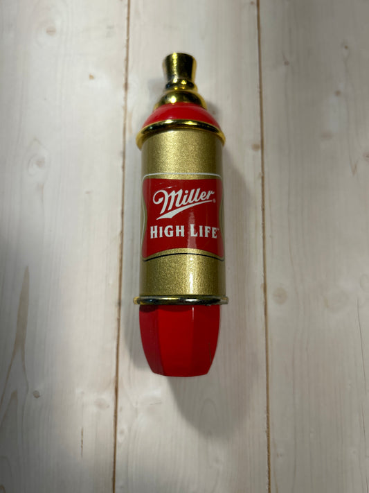Miller High Life Red Tap Handle-5-1/2”