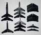 Tyco Track Supports-Black-10 pc.