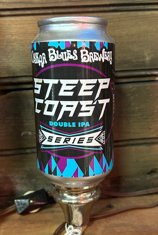 Oskar Blues Steep Coast Double IPA Tap Handle