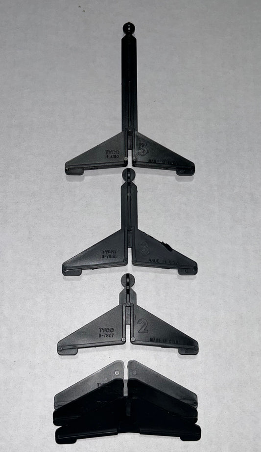 Tyco Track Supports-Black-3 pc.