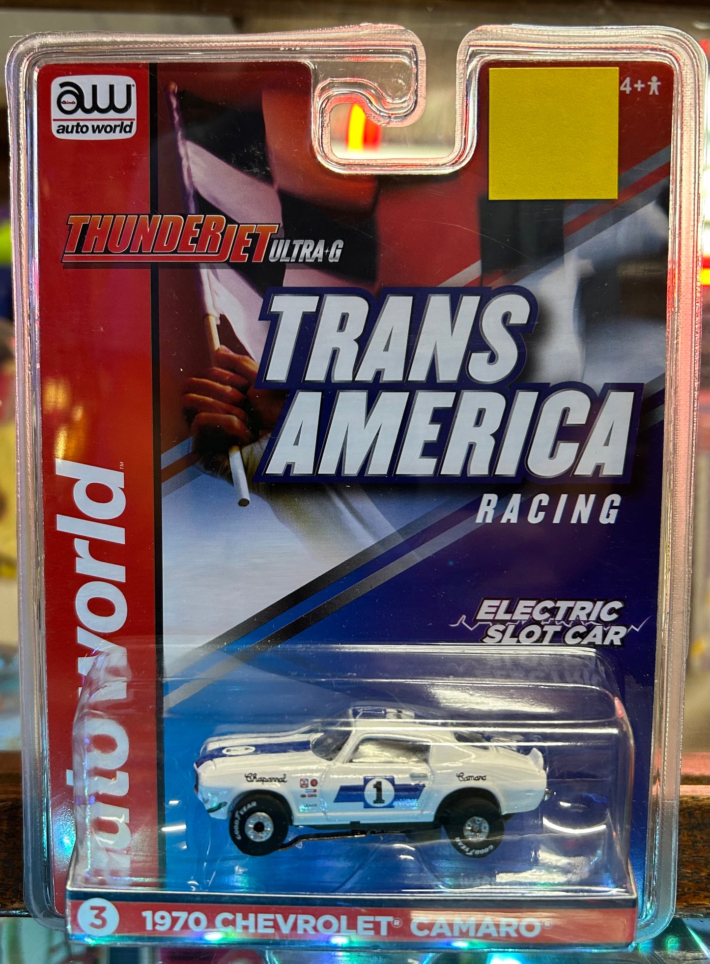 AUTO WORLD 1970 CHEVROLET CAMARO SLOT CAR NIP