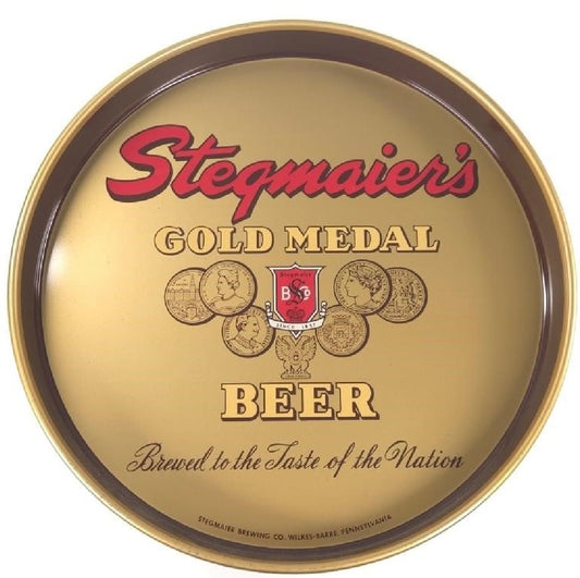1962 Stegmaier Gold Beer Tray